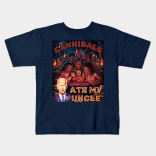 Cannibals Ate My Uncle Kids T-Shirt